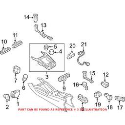 Audi Radio Knob 8T0919611LWFX